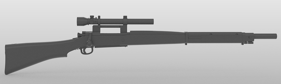 Thumbnail: Springfield Rifle - M1903A4 - Sniper - M73 Weaver Scope - Scant Stock