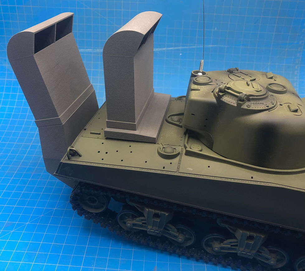 Thumbnail: Sherman Tank - Fording - Wading Stacks - Style 1