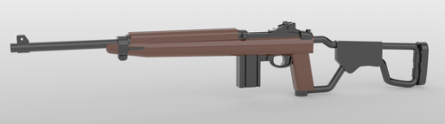 M1A1 Carbine Rifle - Paratrooper - Stock Extended | Battleground Models