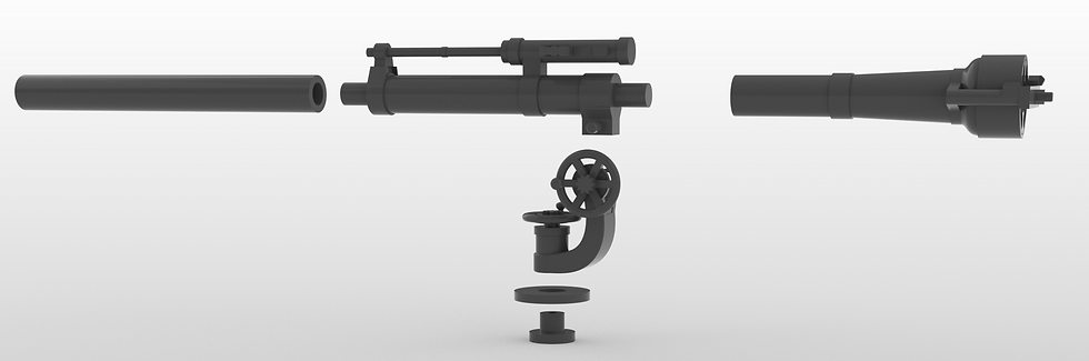 Thumbnail: M-40 105mm Recoilless Rifle Set - For M274 Mule