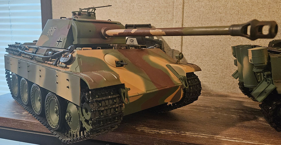 Thumbnail: Panther Tank - Skirts - Schurzen side armor