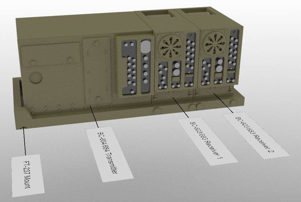 SCR-508/608 Radio Set - Command / HQ