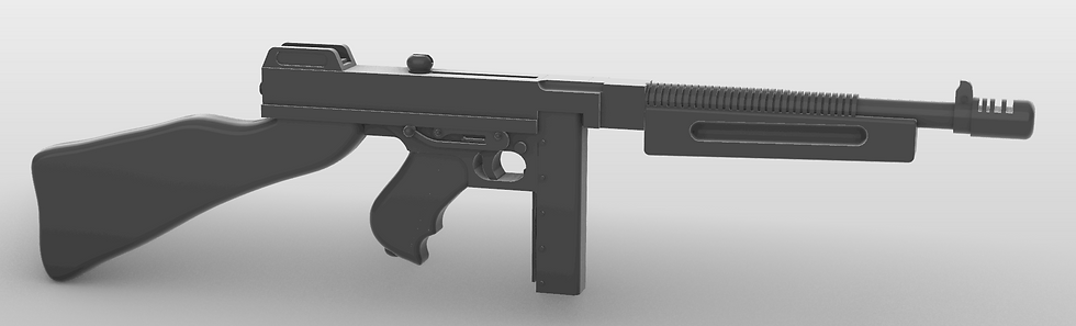 Thumbnail: Thompson SMG - M1928A1 - Stick 20 - Desert