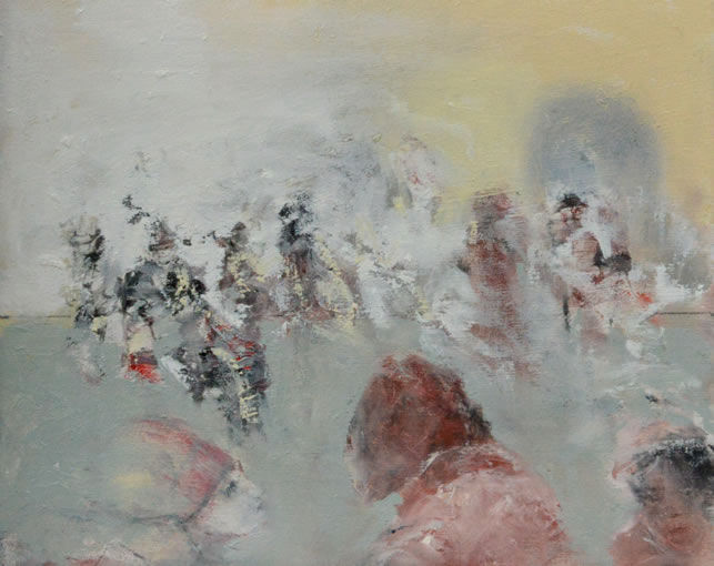 Morning Rush Hour III by Heather Keenan