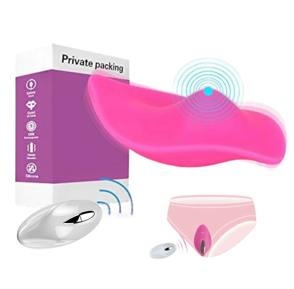 Vibrador para Pantie