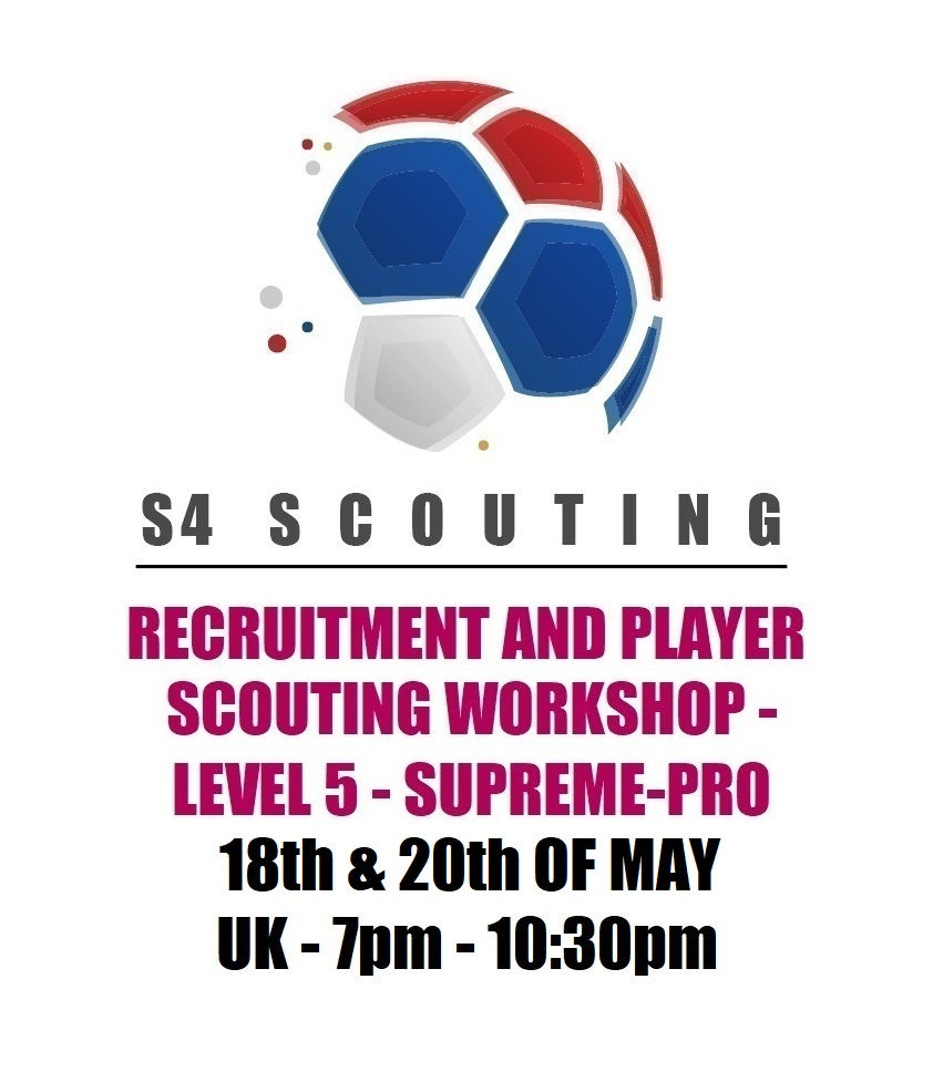 RECRUITMENT AND PLAYER SCOUTING WORKSHOP - LEVEL 5 - SUPREME-PRO