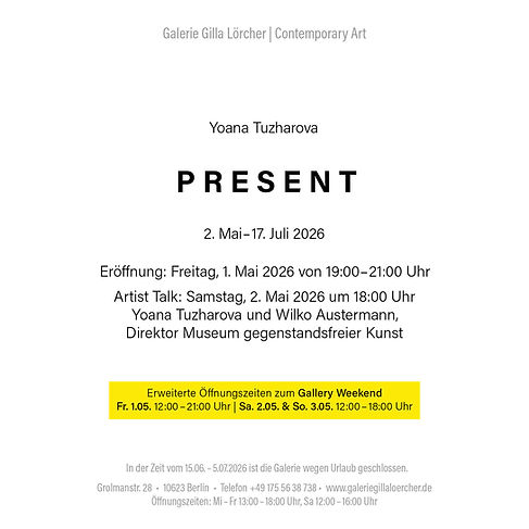 Invitation Yoana Tuzharova_GalerieGillaLoercher 010526-2.jpg
