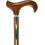 Thumbnail: Ovangkol Wood with a Coloured Inlay, Derby Handle and a Chrome Plated Collar