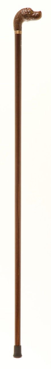Thumbnail: Brown Dog Head on a Brown Beech Shaft