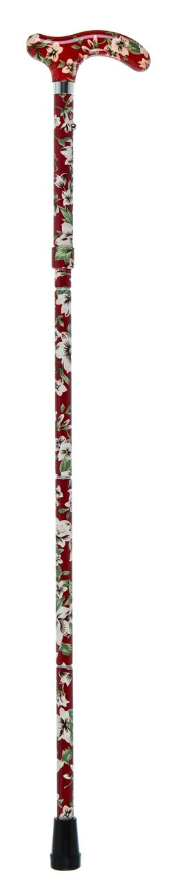 Thumbnail: Folding Stick Easy Joint - Red Floral