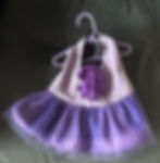 Royal Purple Pet Tutu Dress from Pet Palace IBG — handmade dog dress featuring a shimmering purple tulle skirt, satin ribbon accents, and a comfortable bodice; perfect for pet birthdays, weddings, and special occasions from a Black-owned pet boutique in the DMV.