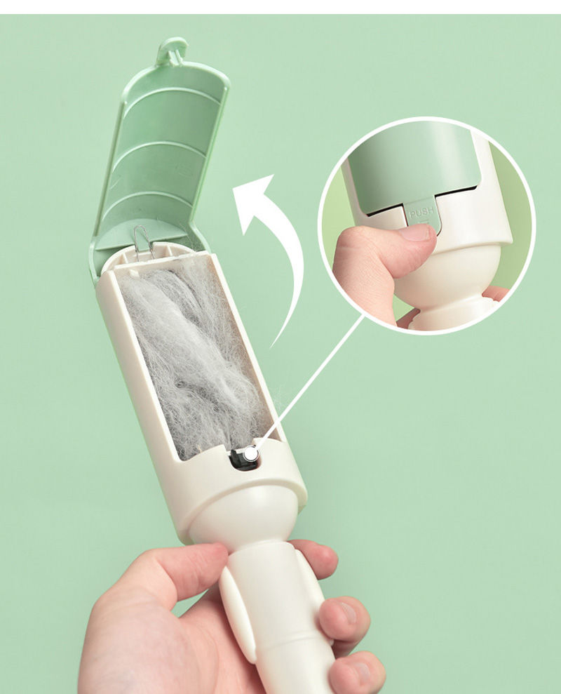 Thumbnail: Manual Pet Hair Remover Roller Sticky Hair Brush Rolling Dust Catcher for Pet Ca
