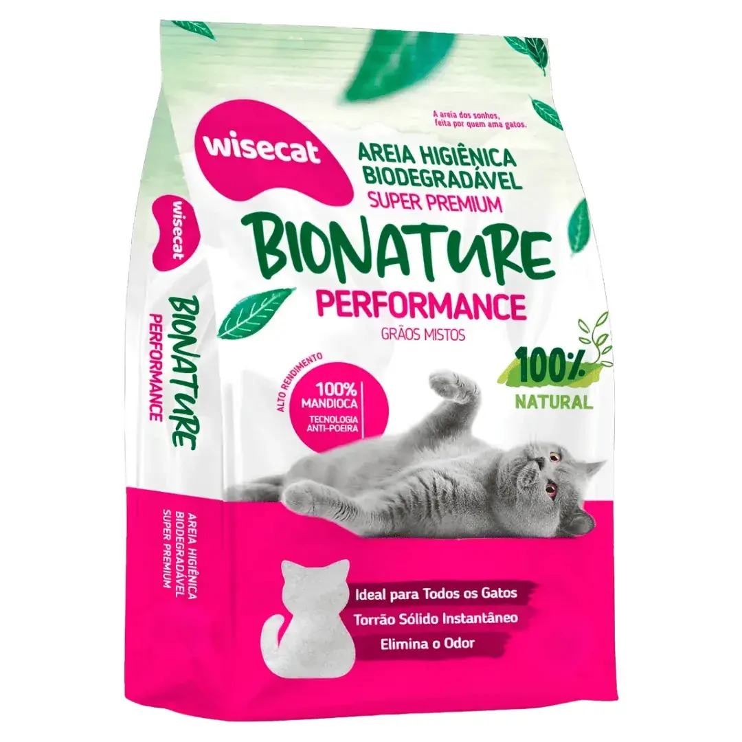 Arena Para Gatos Bionature Performance 4 kg