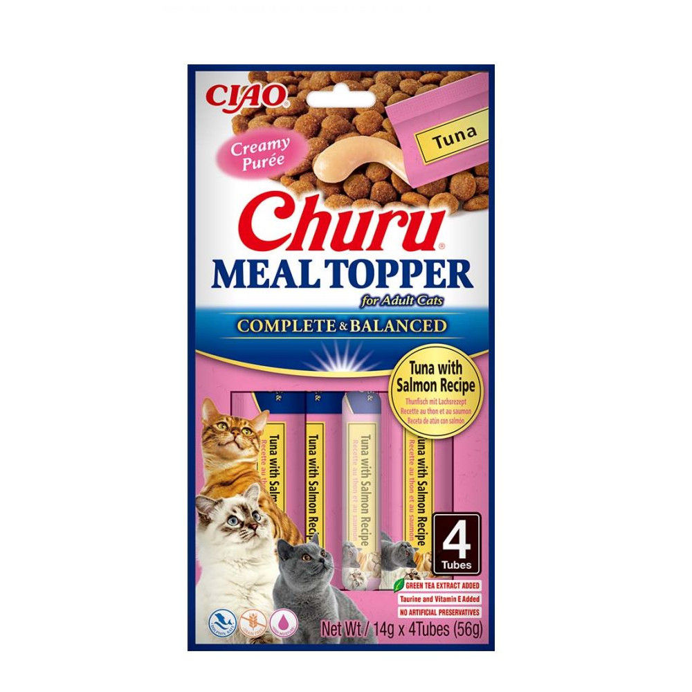 Churu Meal Topper Atún y Salmón