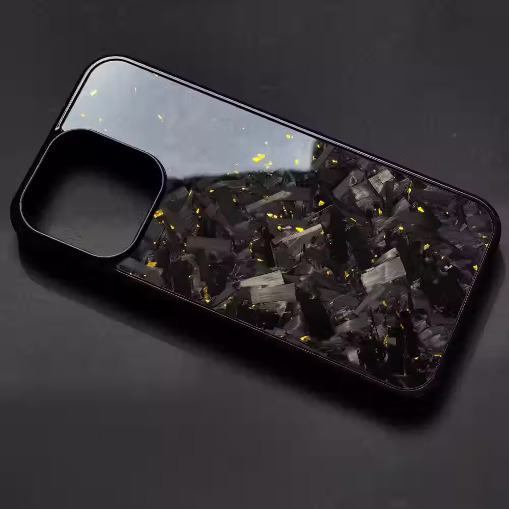 Phantom Carbon – Gold Edition Case iPhone 11–16