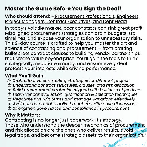 procurement process