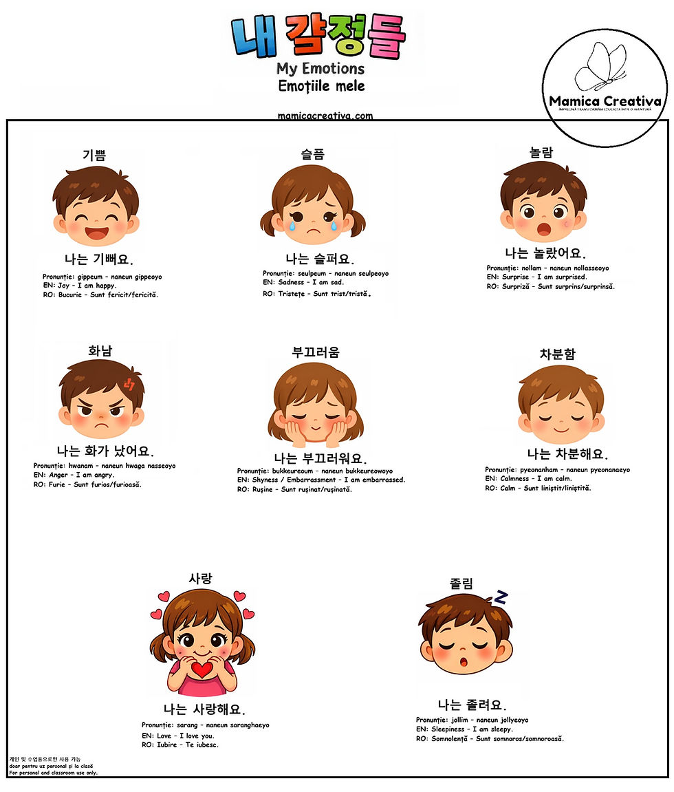 Korean Emotions Made Easy