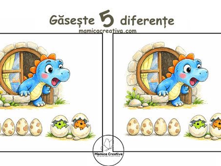 Găsește 5 diferențe