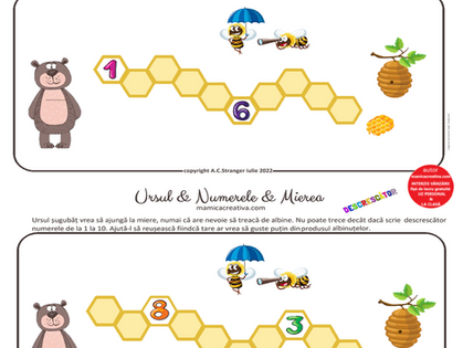 Ursul & Numerele de la 1 la 10