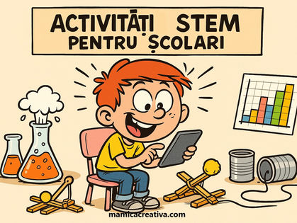 Activități STEM pentru școlari: Idei practice pentru învățare prin joacă