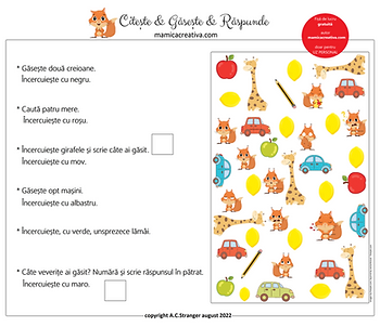 animale si obiecte