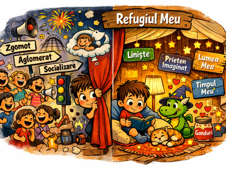 Cum se simte lumea pentru un copil introvertit