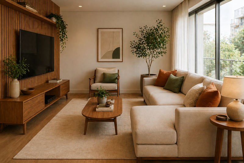 Como decorar a sala de estar do zero: guia para quem está mobilando a casa nova