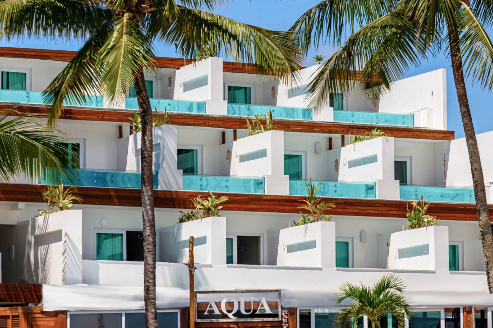 Fachada do Hotel Aqua by SambaSS em Morro de São Paulo, Gamboa, Ilha de Tinharé