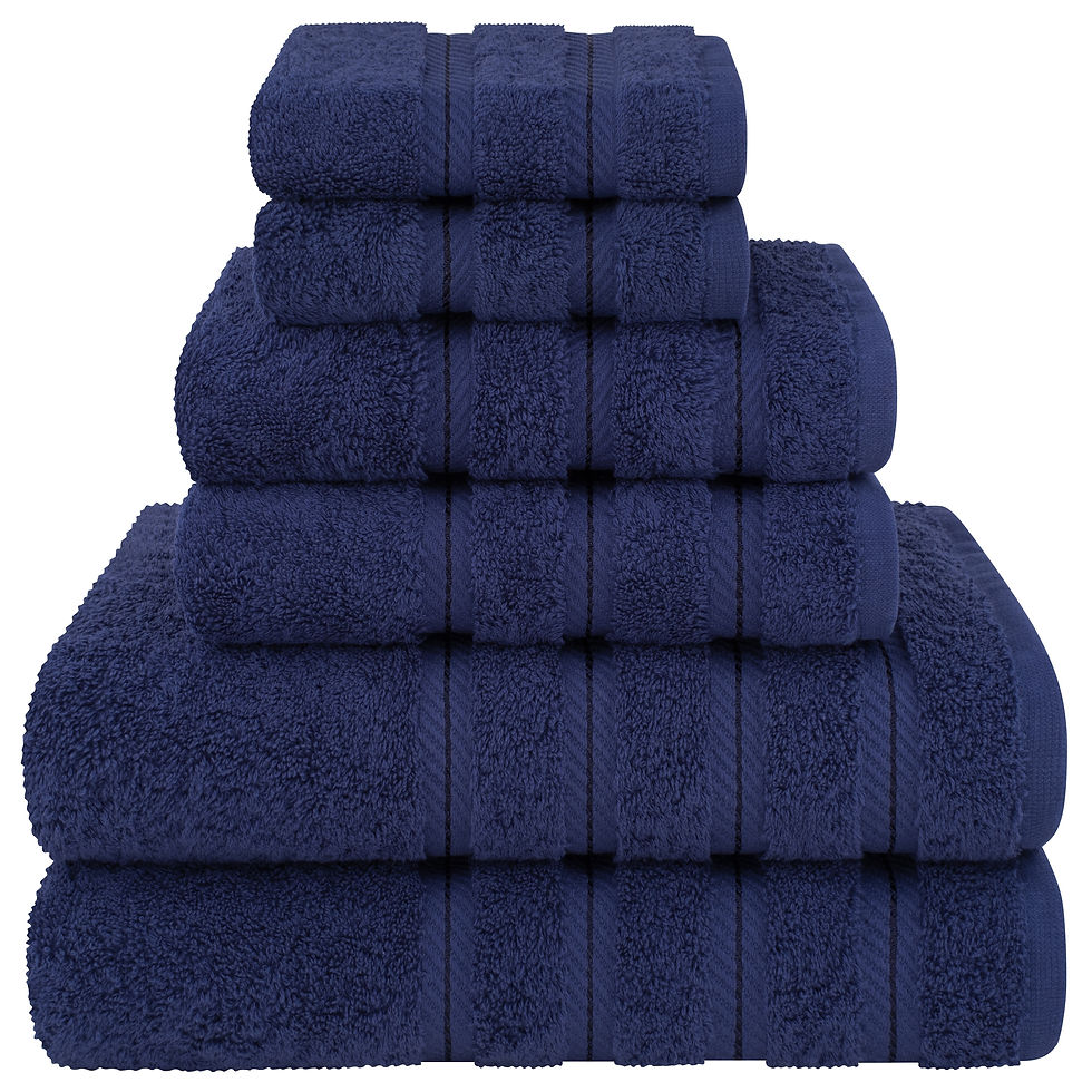 American Soft Linen Luxury 6 Piece Towel Set,
