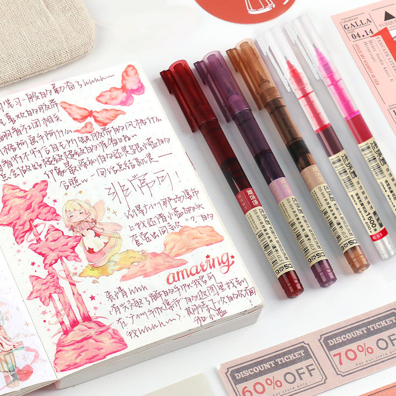 High Capacity Straight Liquid Gel Pen