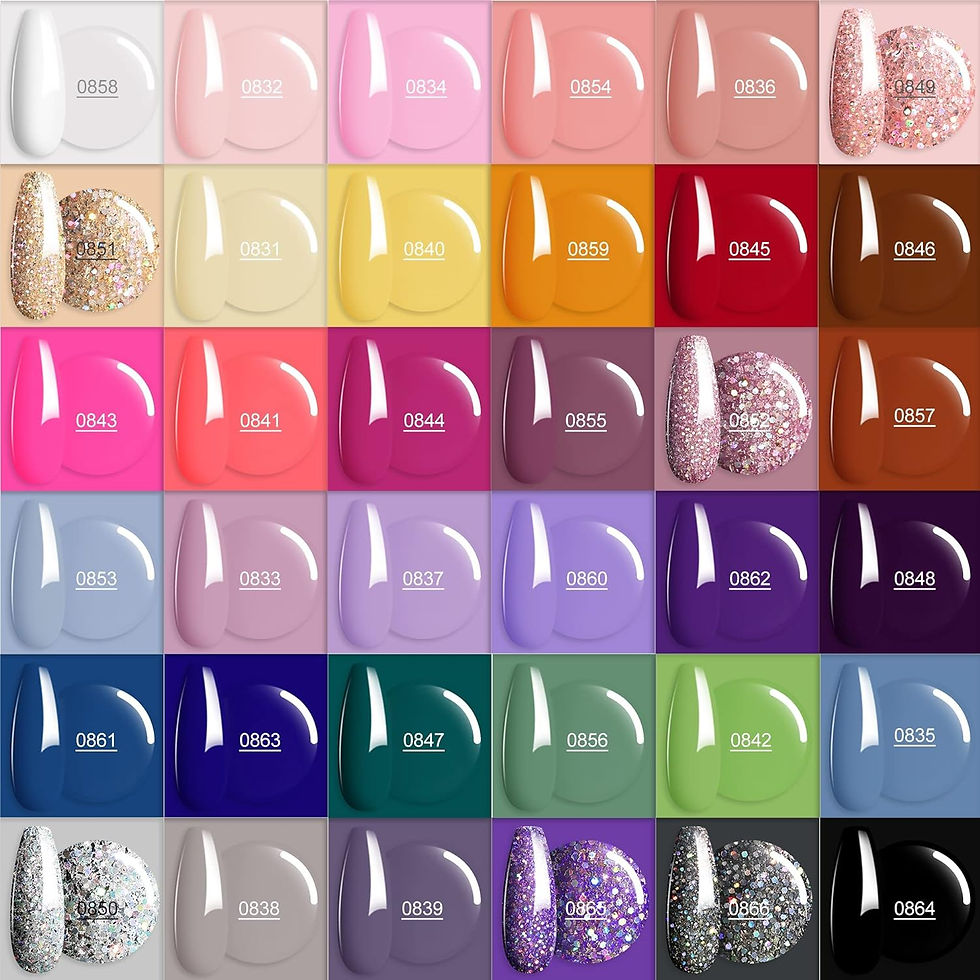 Modelones Gel Nail Polish Set, 36 Colors 7ml All Seasons Collection Gel Polish