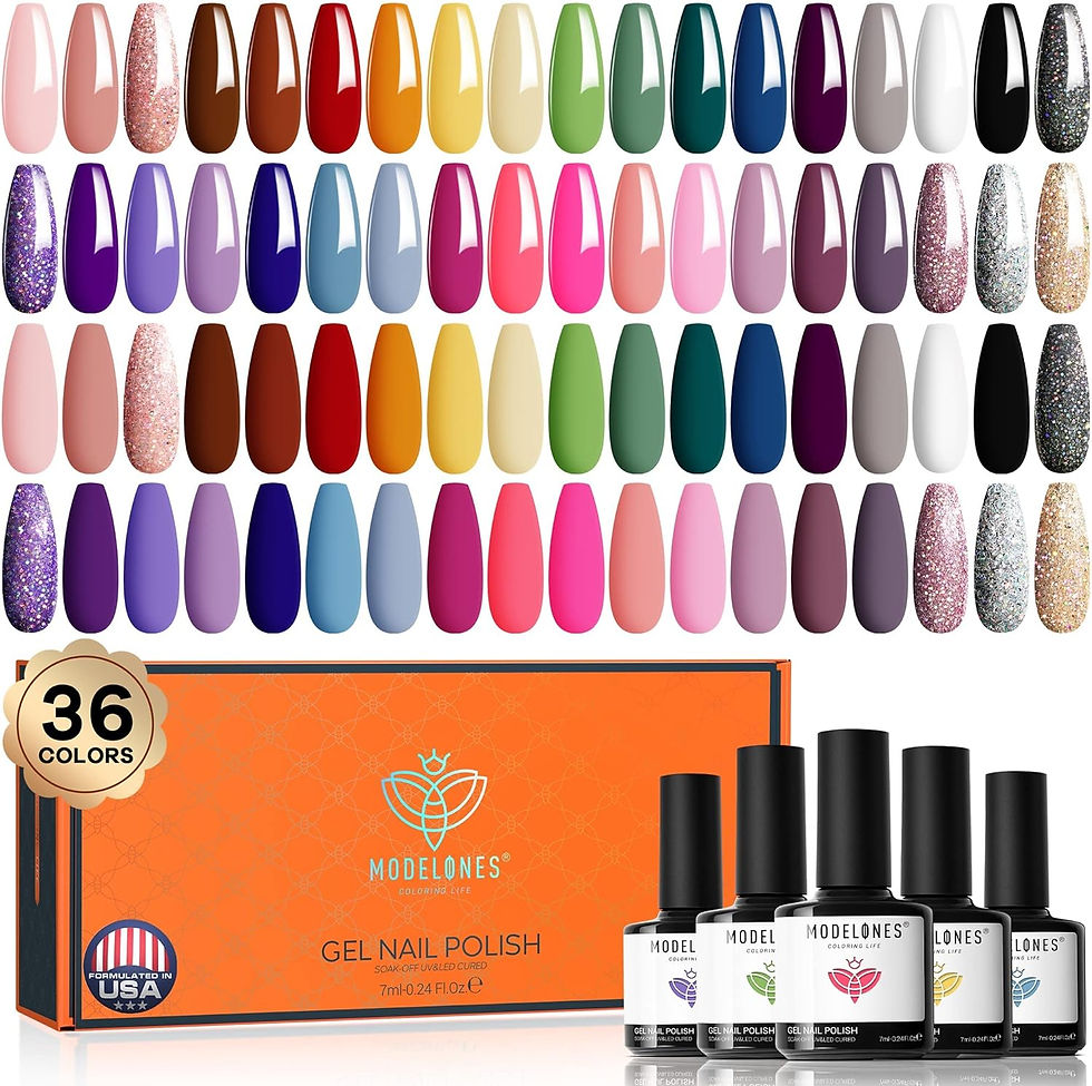 Modelones Gel Nail Polish Set, 36 Colors 7ml All Seasons Collection Gel Polish