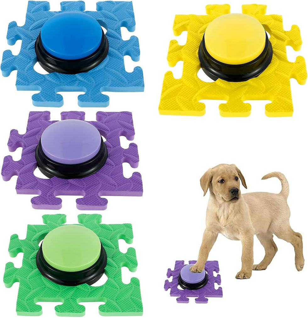 4Pcs Dog Button Pet Communication Button,Pet Training Buzzer