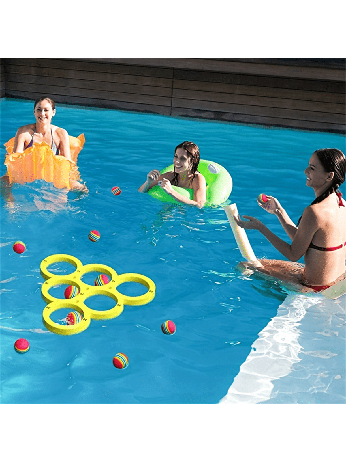Family-Friendly EVA Floating Pool Toy In Summer – Durable, Safe Toss Game For A