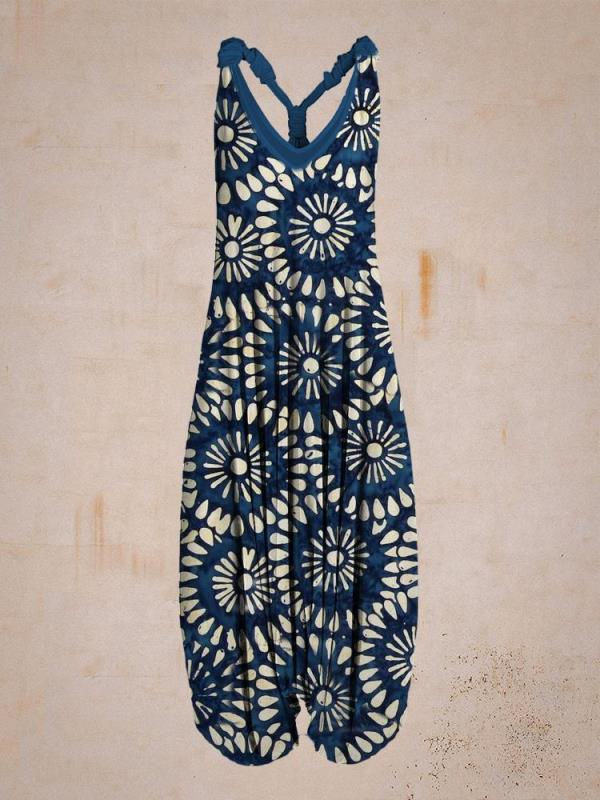 Printed Loose Size Harlan Pants