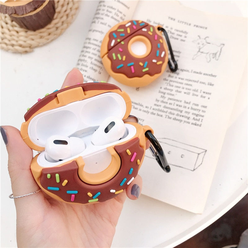 Apple, Donuts  Case  Airpods Pro Silicorn