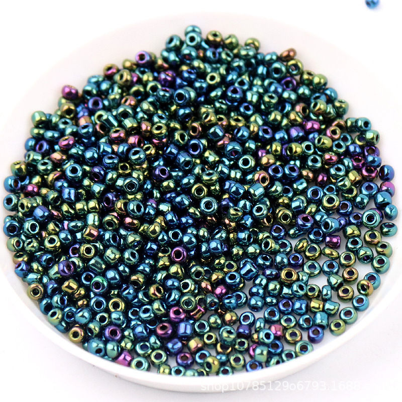 Metallic Glass Beads 15/0 12/0 8/0 6/0 Seed Beads