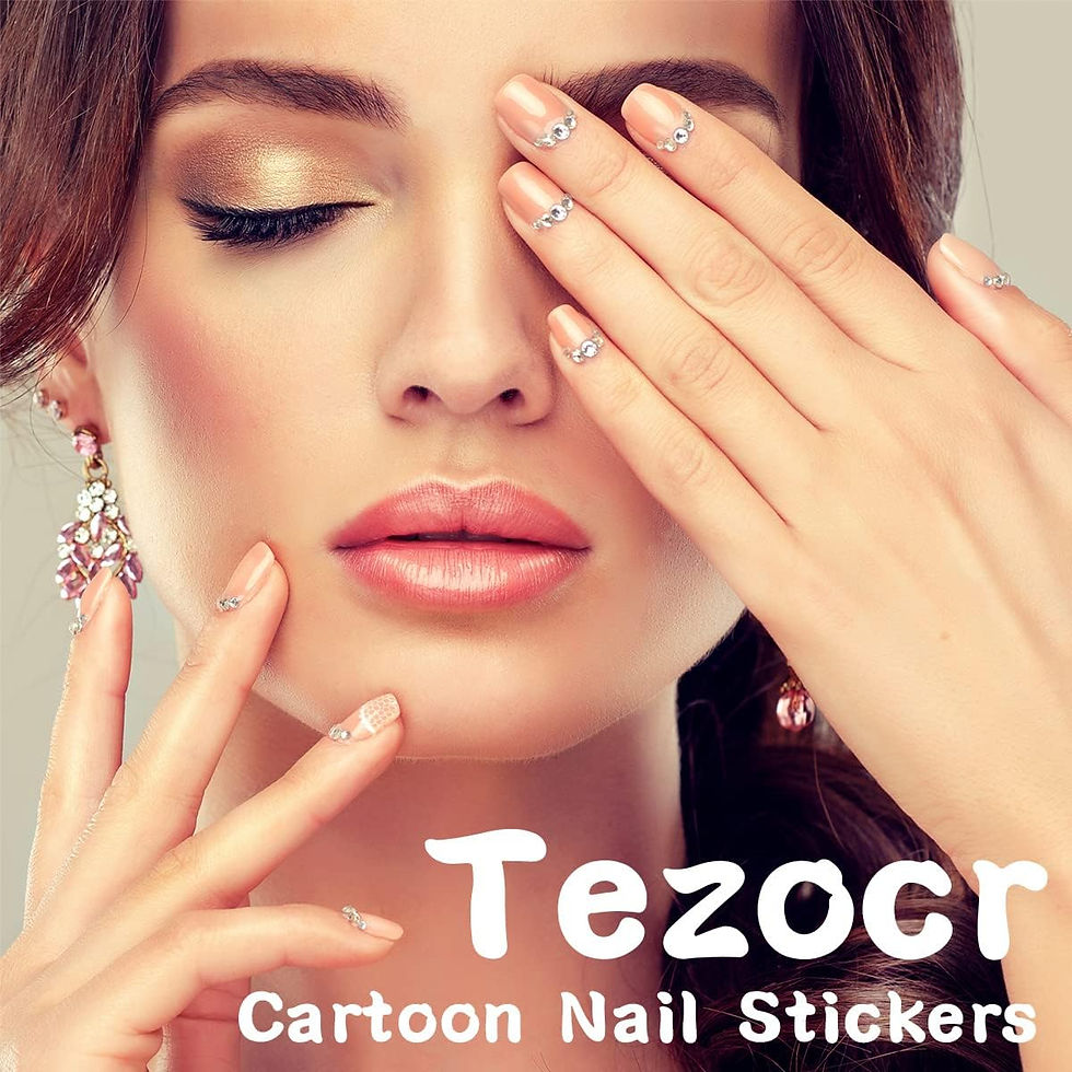 Cute Nail Art Stickers Decals Cartoon Nail Decals