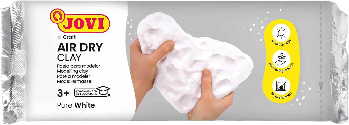 Jovi - Air Dry Clay Bar - 1000g White