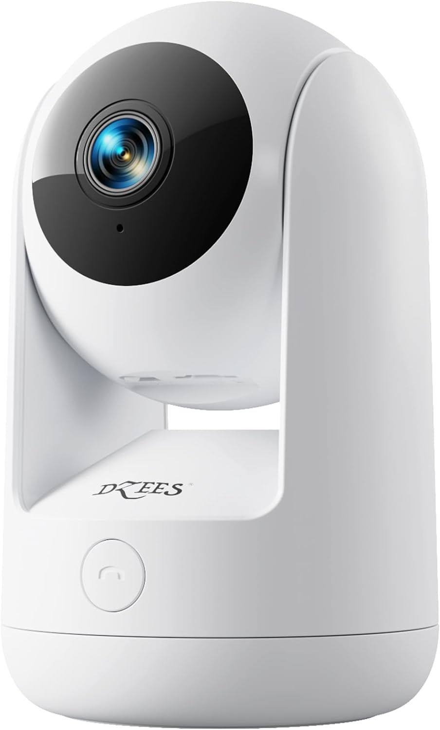 Dzees Pet Camera Indoor Security Camera No Subscription, 2K 360° WiFi Camera,