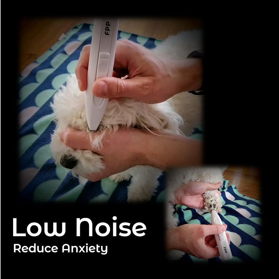 Fluffy Puffy Pets - Dog Face And Paw Trimmer - Clippers For Grooming