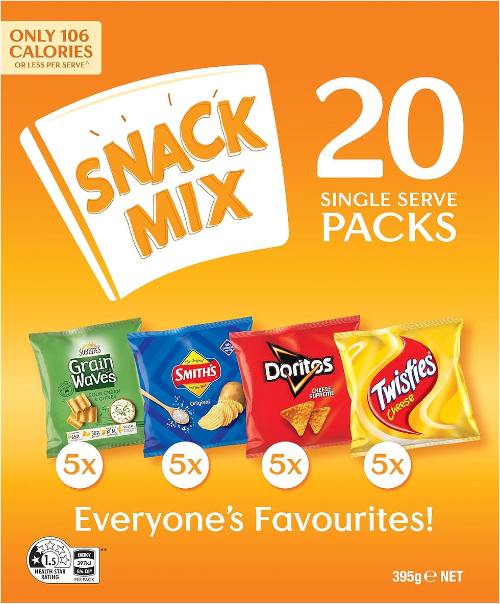 Smith's Potato Chips Snack Mix Variety Multipack 20 Pack