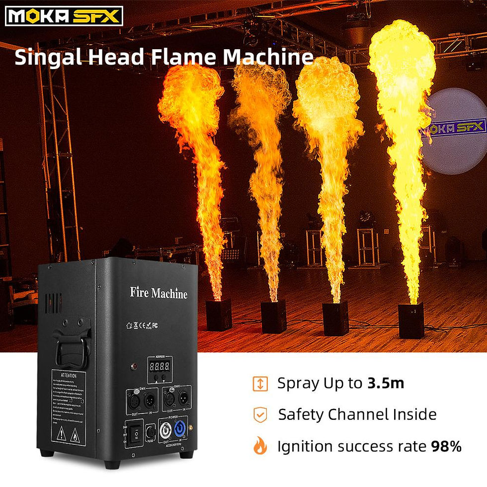 MOKA SFX Fire Machine Stage Effect DMX Flame Thrower Flame Projector for Outdoo