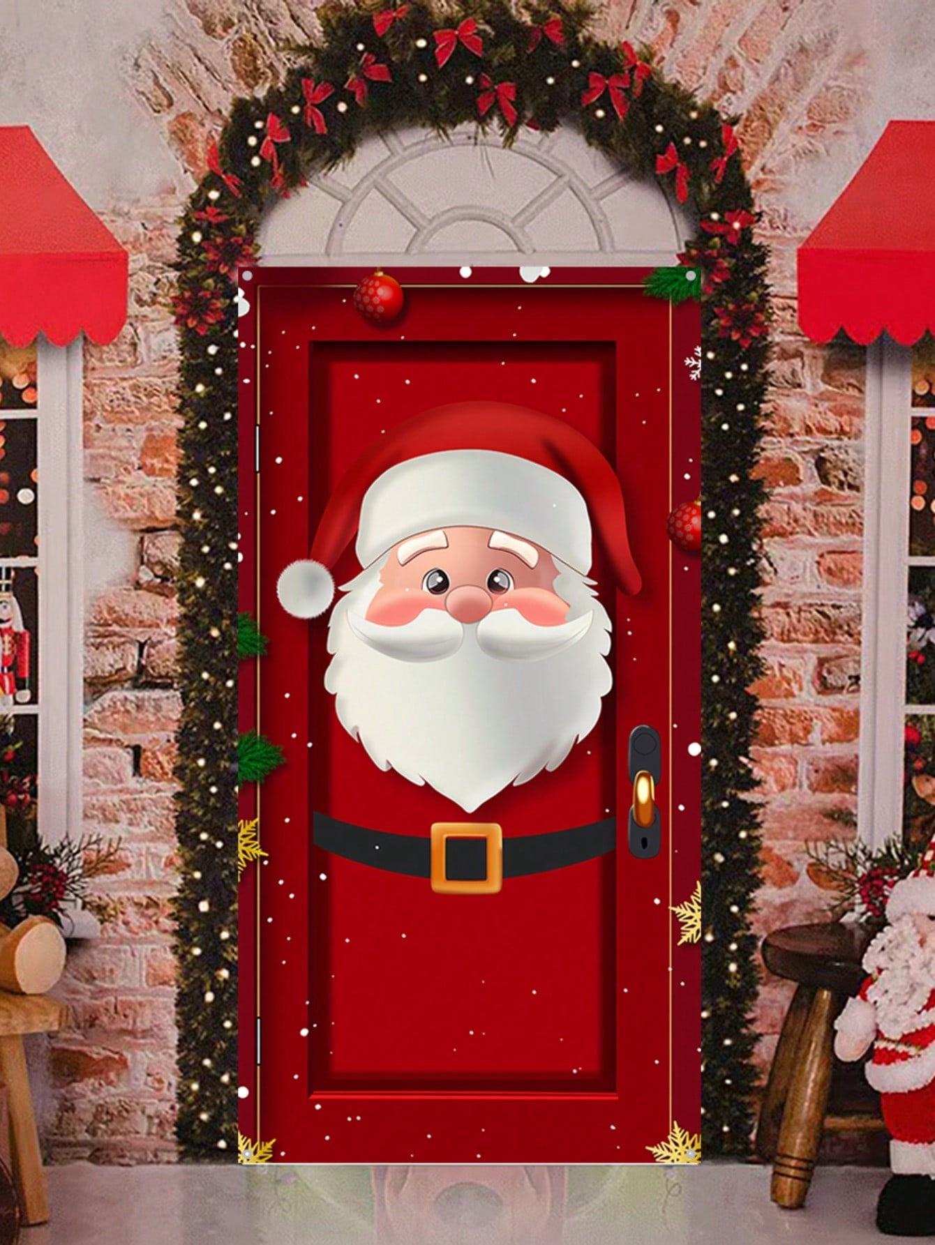  Santa Claus Door Banner