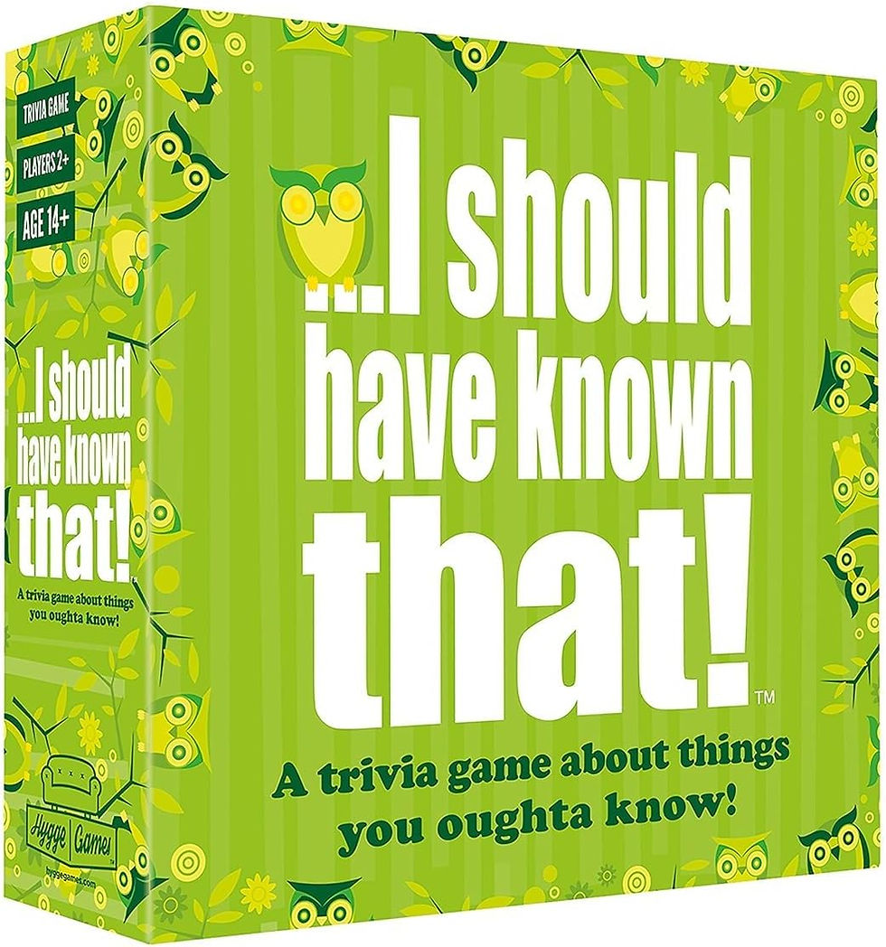 Hygge Games 21026 ...I Should Have Known That! Trivia Game, Green