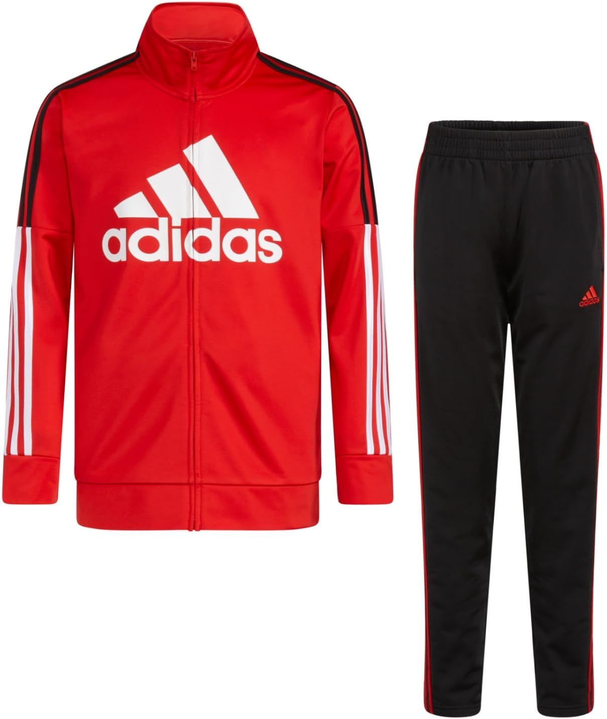 adidas Baby Boys Li'l Tricot Jacket & Pant Clothing Set