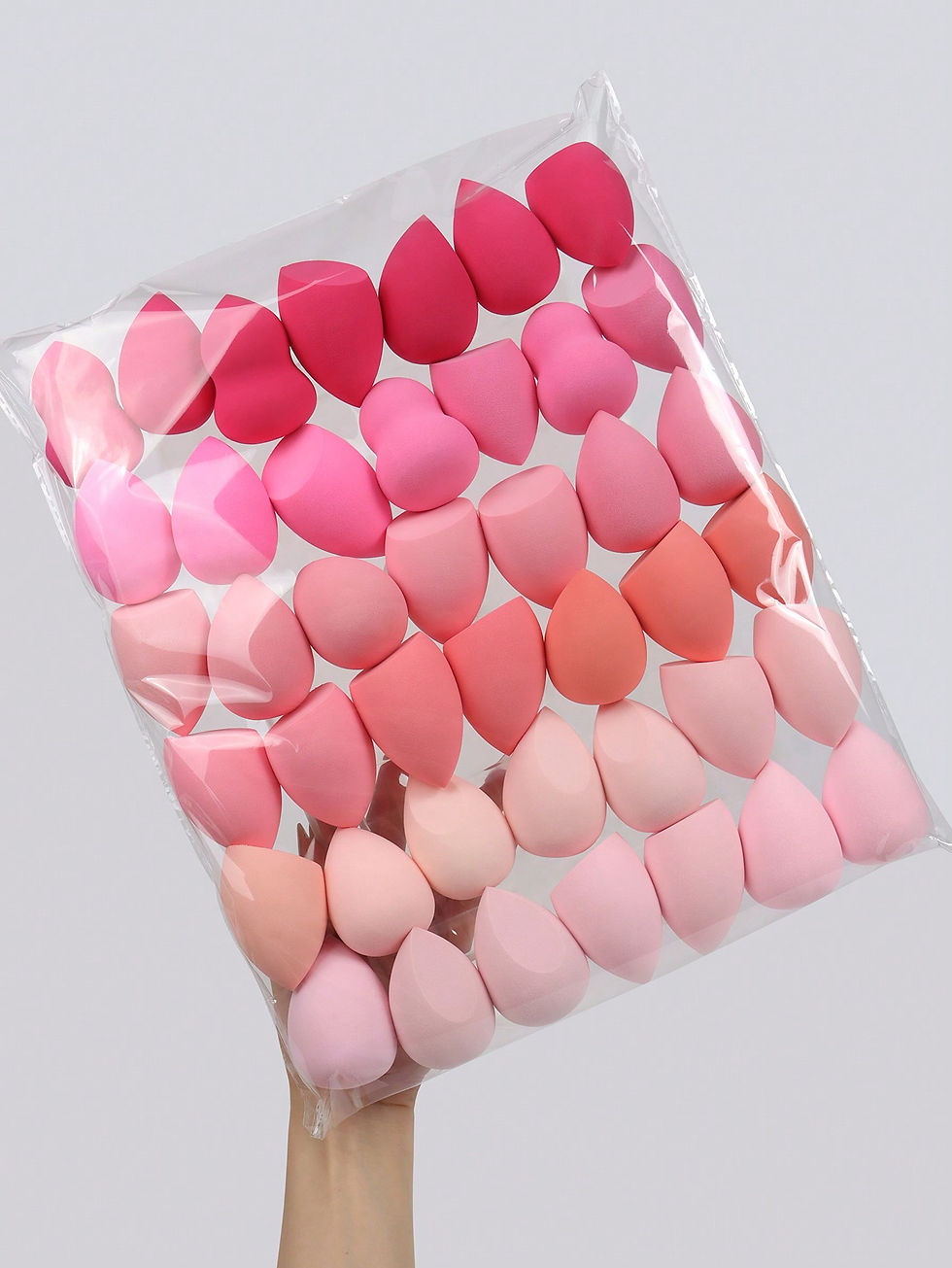 Makeup Sponge Set Randomly Shaped And Colored Blending Beauty Sponges