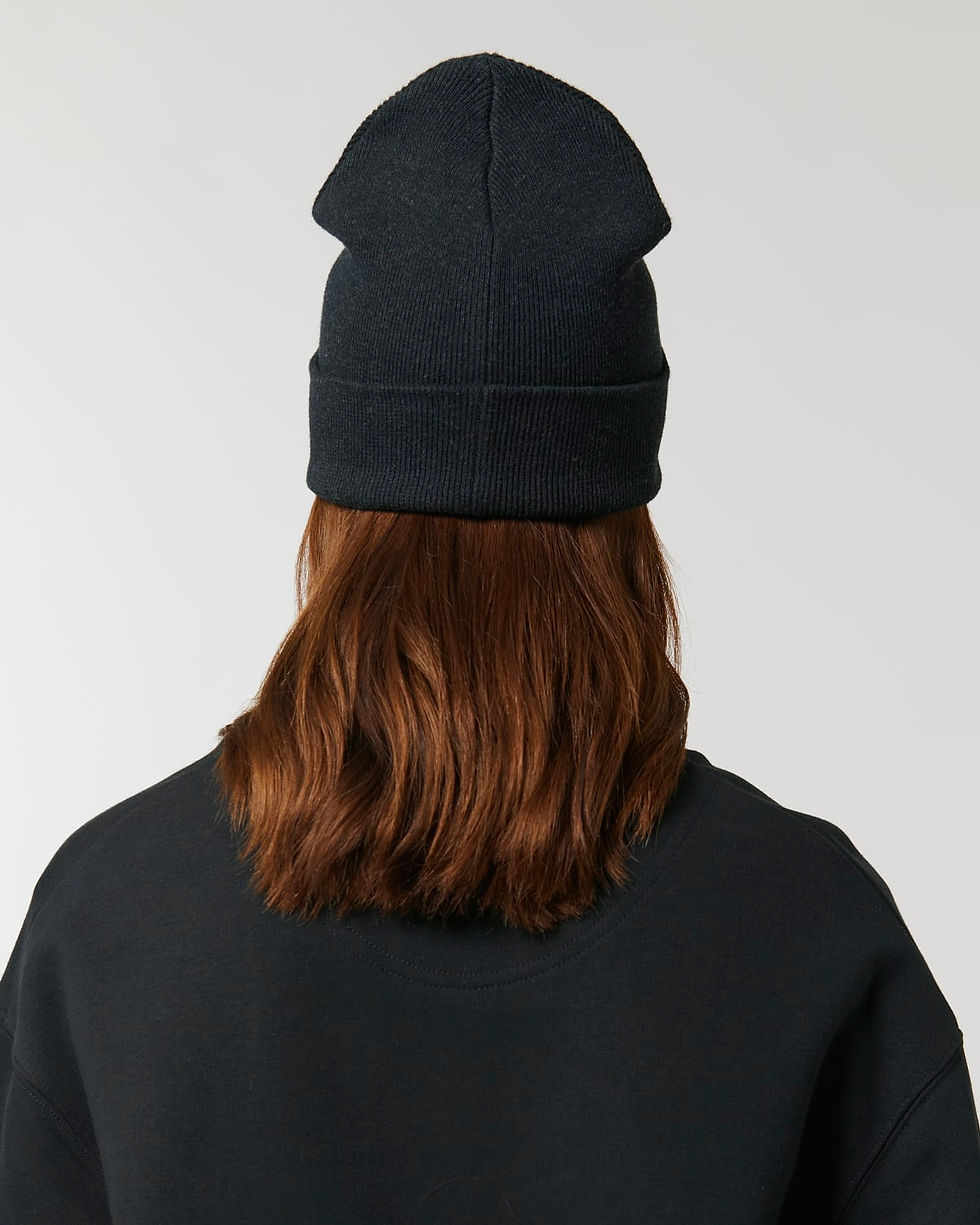 Thumbnail: Rib Beanie - Black