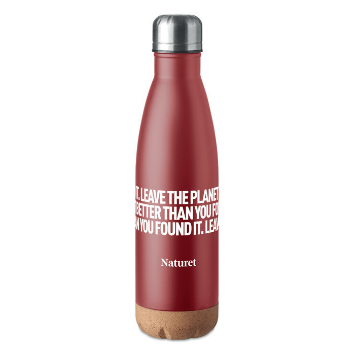Thumbnail: Dubbelwandige vacuümfles Aspen Cork