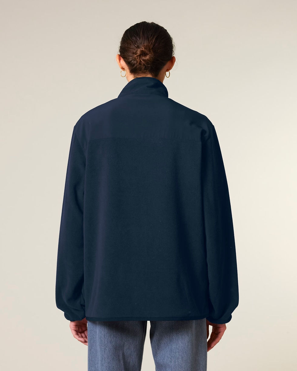 Thumbnail: Fleece Jas Trekker  - French Navy